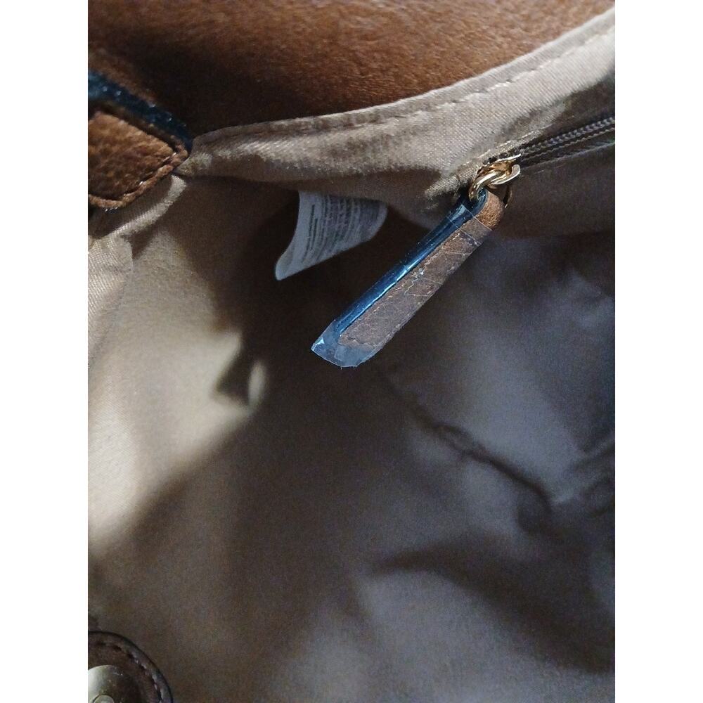 Tommy Bahama Woven Bucket Bag Purse Tote Removable Inner Pouch Natural Straw - Picture 8 of 13